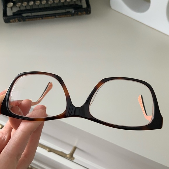 RALPH LAUREN 7046 1005 Rectangle Havana Brown Tortoise Eyeglasses LIKE NEW - Picture 8 of 15